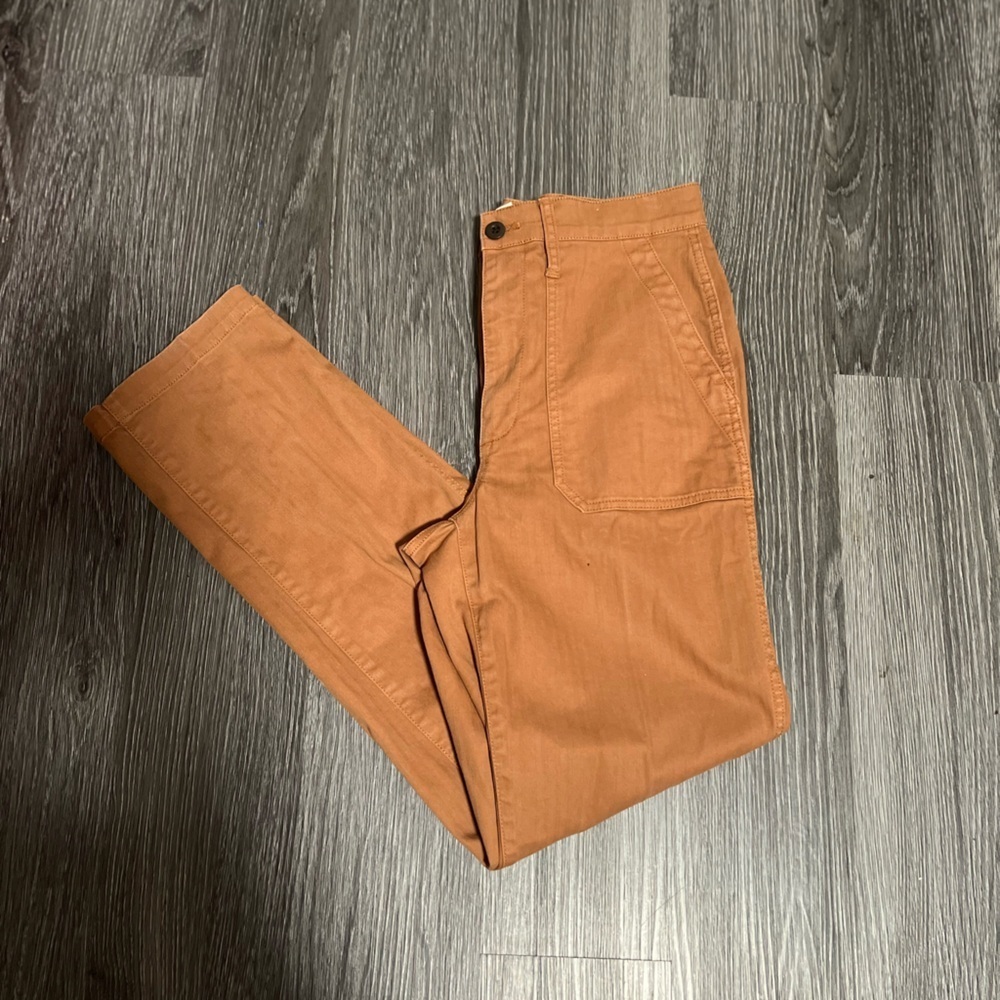 Madewell Tan High Rise Jeans
